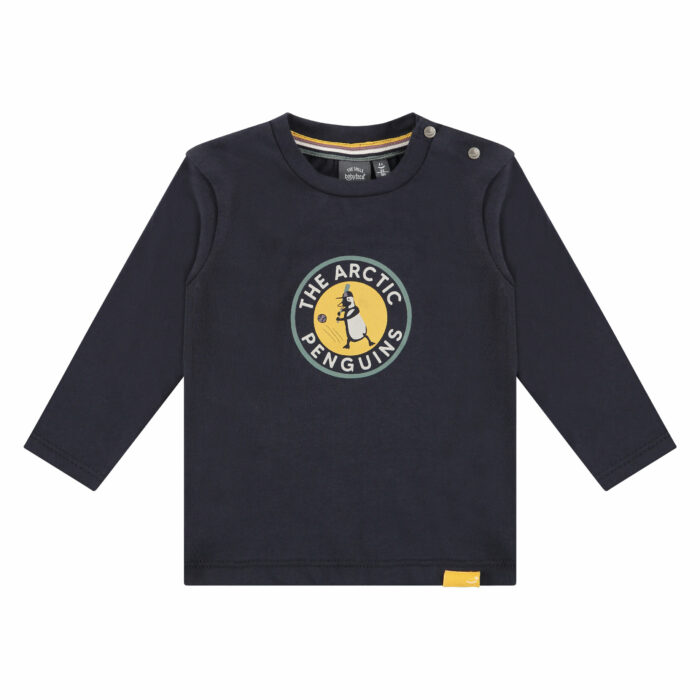 T-shirt bébé garçon bleu foncé  FW23 (Babyface)