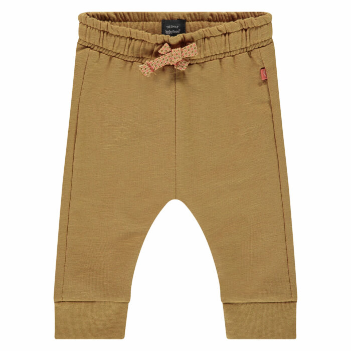 Pantalon bébé fille curry uni FW23 (Babyface)