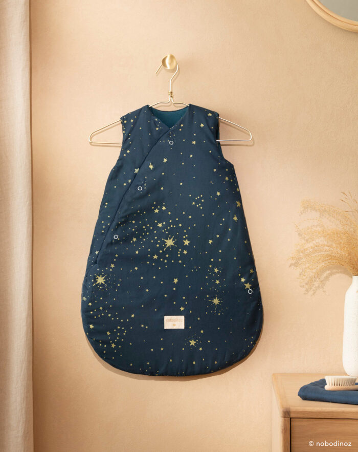 Gigoteuse de mi-saison Cocoon • gold stella night blue (Nobodinoz)
