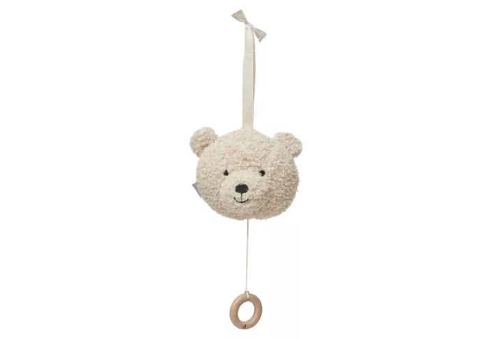 Peluche Musicale Teddy Bear - Naturel (Jollein)