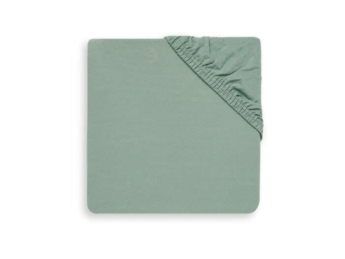 Drap-housse Jersey 60x120cm - Ash Green (Jollein)