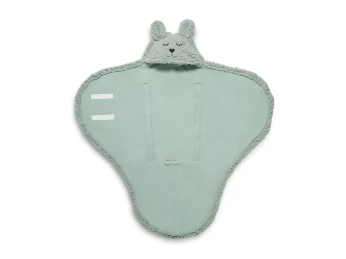 Couverture Portefeuille Bunny - Ash Green (Jollein)