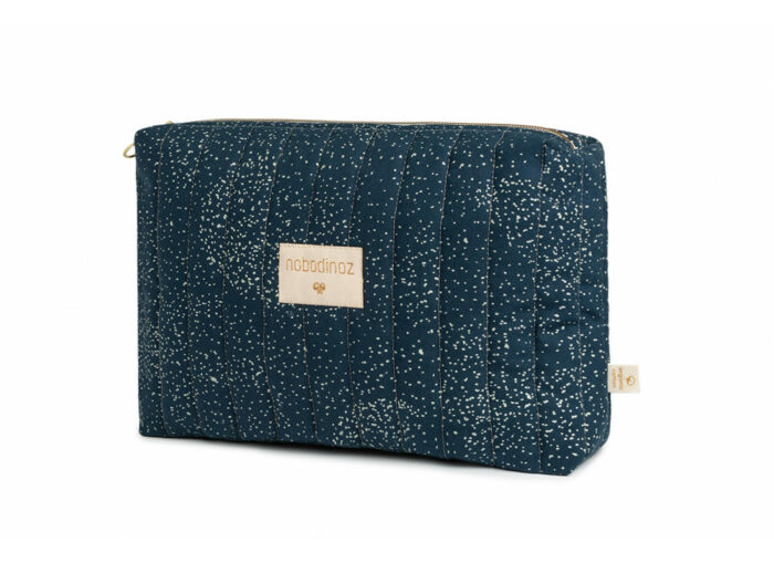 Trousse de toilette Travel • gold bubble night blue (Nobodinoz)