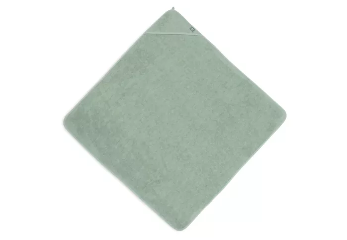 Cape de bain Éponge 100x100cm - Ash Green (Jollein)