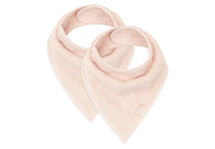 Bavoir Bandana - Pale Pink - 2 Unités (Jollein)
