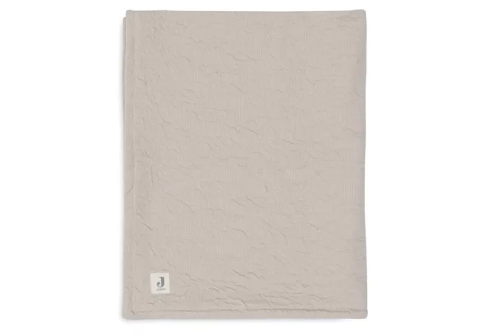 Couverture Berceau 75x100cm Soft Waves Nougat (Jollein)