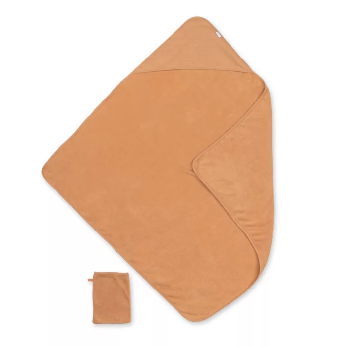 CAPE DE BAIN 90x90cm biscuit terry(Bemini)