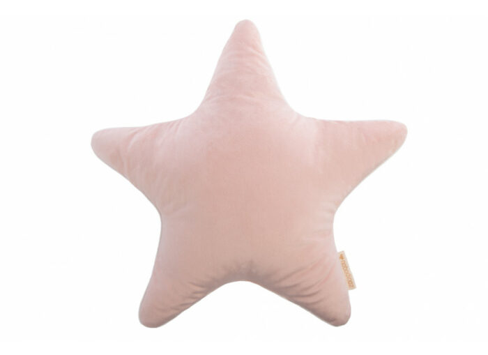 Coussin Aristote • velvet bloom pink (Nobodinoz)