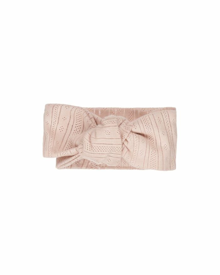 Bandeau pointelle rose (Babystyling)