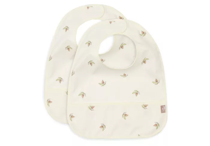 Bavoir Imperméable - Rosehip - 2 Unités (Jollein)