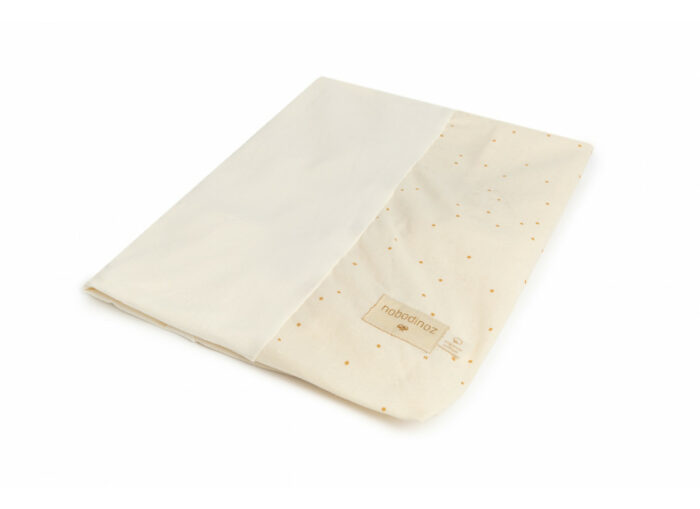 Housse de matelas à langer Calma • honey sweet dots natural (Nobodinoz)
