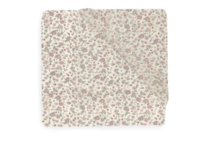 Drap-housse Jersey 40/50x80/90cm Retro Flowers (Jollein)