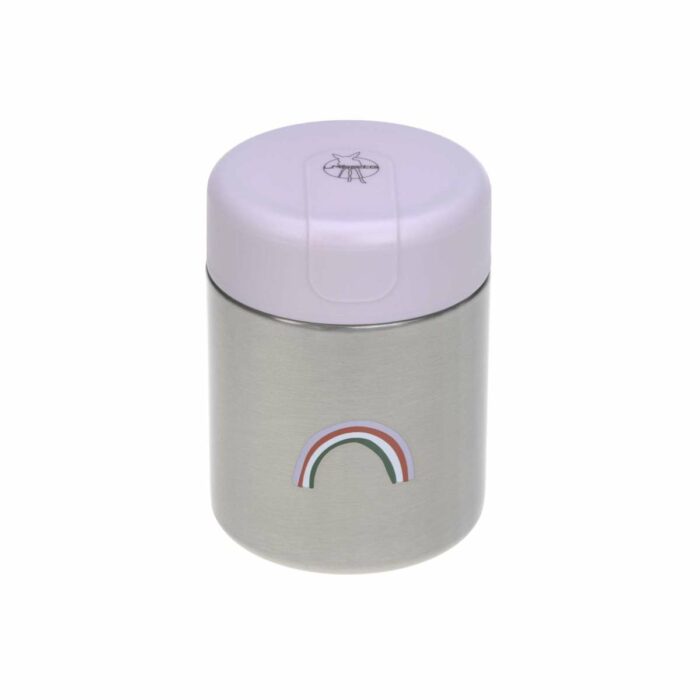 Thermos repas Happy Rascals Coeur lavande (Lassig)
