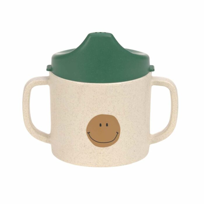 Tasse d´aprentissage - Happy Rascals Smile vert (Lassig)