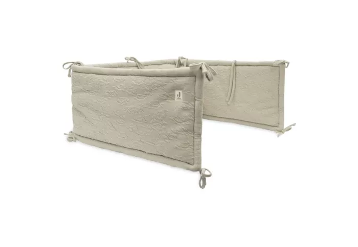 Tour de lit/Tour de parc 180x30cm Soft Waves Olive Green (Jollein)
