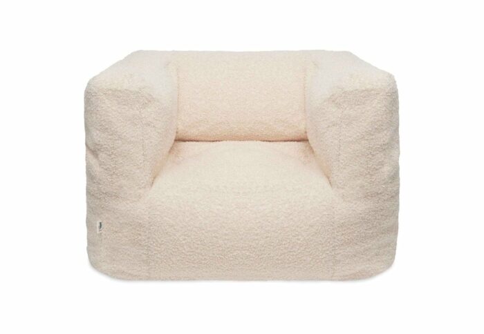 Fauteuil Pouf Enfant Boucle - Naturel (Jollein)