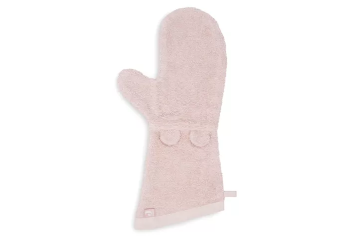 Gant de Toilette Éponge Ears - Pale Pink (Jollein)