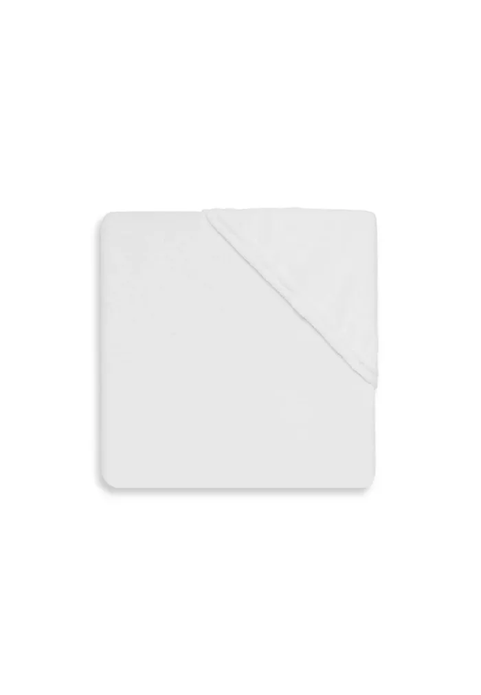 Drap-housse Molleton 60x120cm White (Jollein)