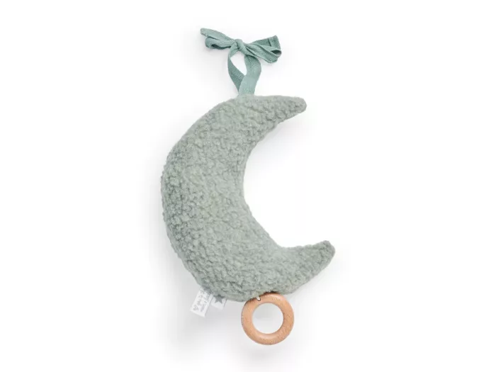 Peluche Musicale Moon - Ash Green (Jollein)