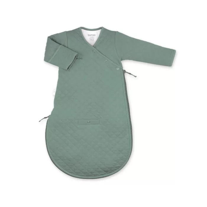 MAGIC BAG 1-4m green pady quilted jersey tog 1.5 (Bemini)