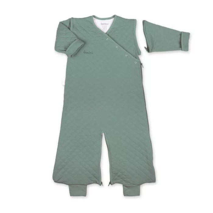 MAGIC BAG 4-12m green pady quilted jersey tog 1.5 (Bemini)