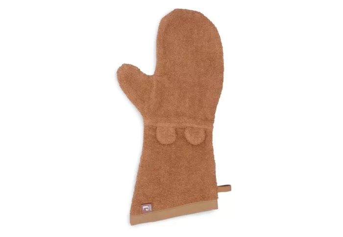 Gant de Toilette Éponge Ears - Caramel (Jollein)
