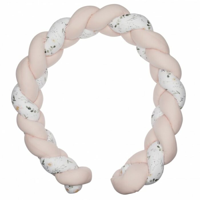Tresse décorative multi-usages botanique blanc/blush/vert - Sweet Garden (BB and CO)