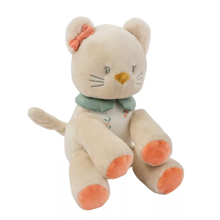 Peluche avec Hochet Chat Lana (Nattou)