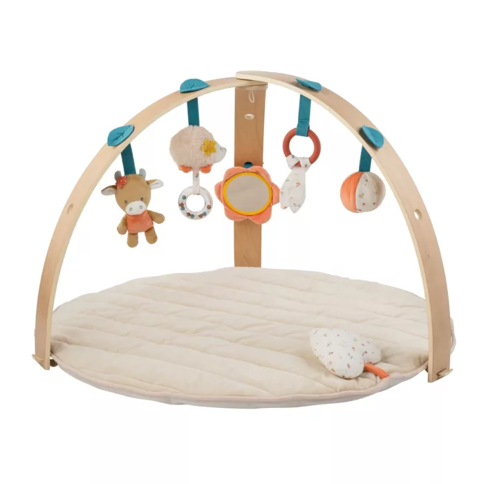 Tapis d'Éveil avec Arches en Bois Mila, Lana et Zoe (Nattou)