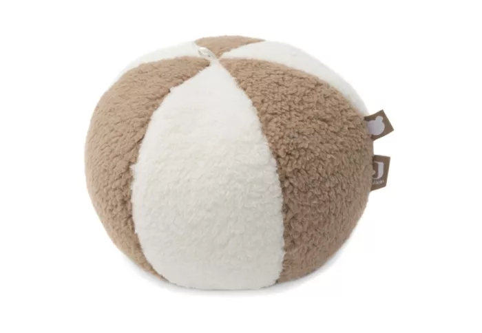 Balle d’éveil Ivory/Biscuit (Jollein)