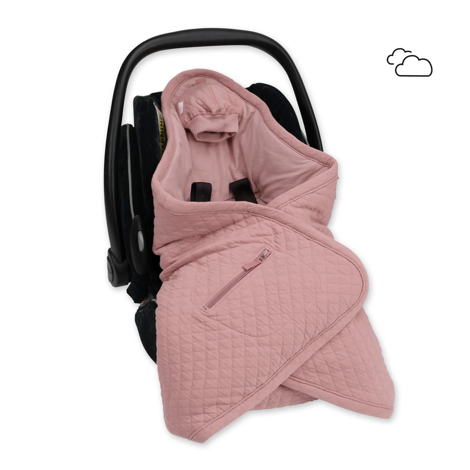 BISIDE 0-12m vintage quilted + pady jersey (Bemini)