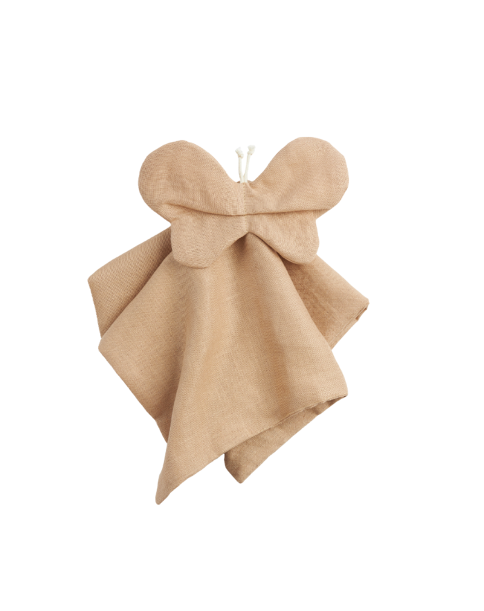 LIN FRANÇAIS DOUDOU PAPILLON SAND (Nobodinoz)