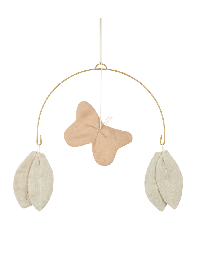 Lin français mobile papillon (Nobodinoz)