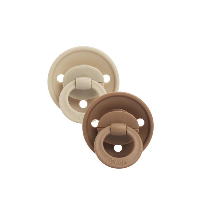 Set de 2 Tétines Silicone 3+ mois - Pure Khaki (Elodie Details)