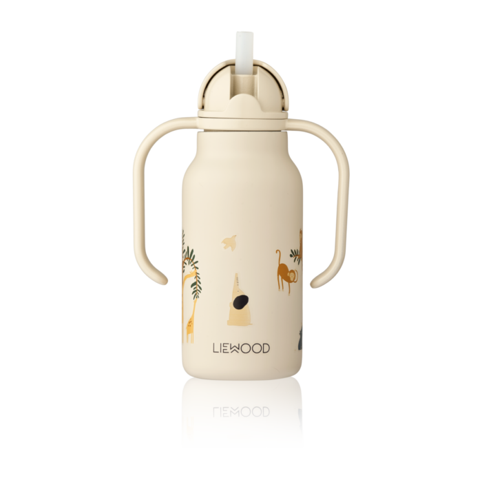 GOURDE EN ACIER KIMMIE 250 ML All together / Sandy  (Liewood)