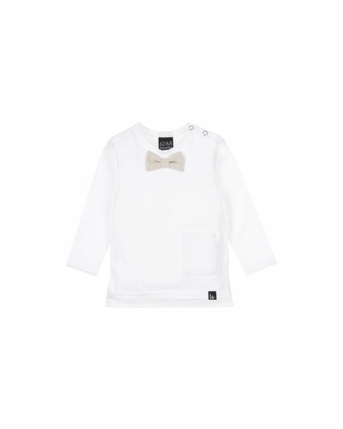 T-shirt manche longue avec noeud papillon (Babystyling)