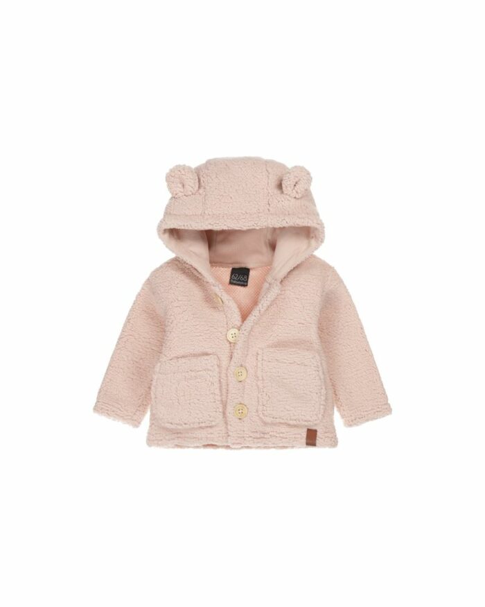 Manteau bebe teddy rose (Babystyling)