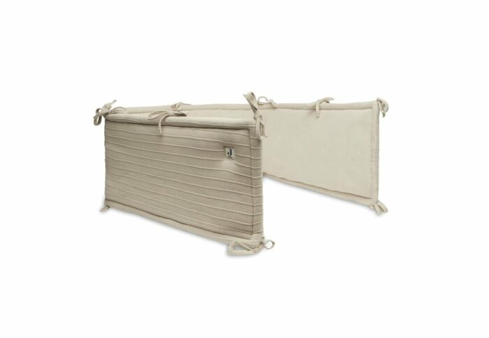 Tour de lit/Tour de parc 30x180cm Pure Knit Nougat (Jollein)