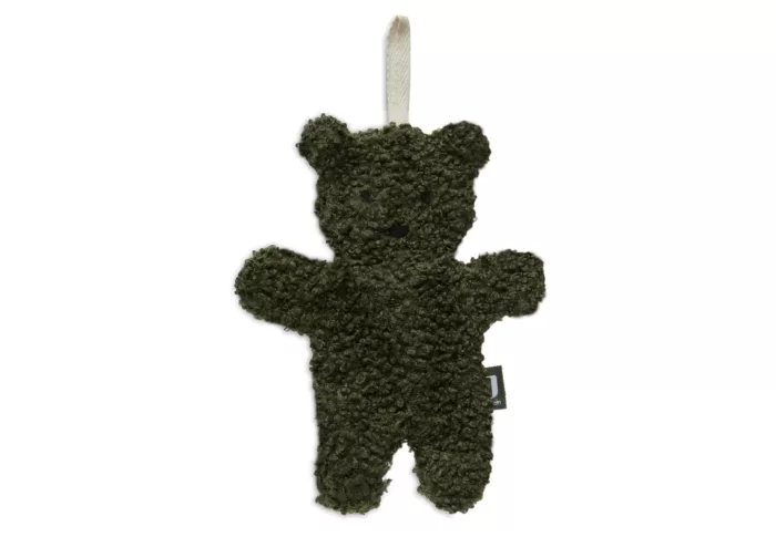Attache Sucette Teddy Bear - Leaf Green (Jollein)