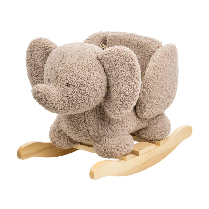 Animal à Bascule éléfant Teddy taupe (Nattou)