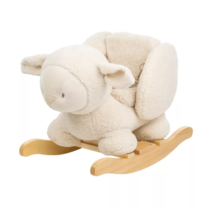 Animal à Bascule mouton Teddy écru (Nattou)