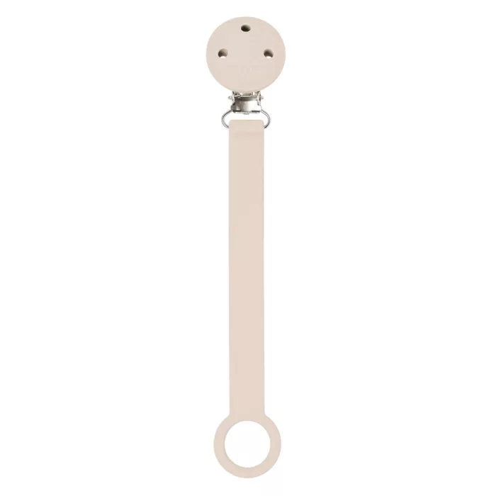 Attache-Sucette avec Fixation Universel Silicone Beige (Nattou)