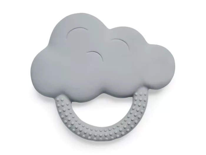 Anneau de dentition en caoutchouc Cloud - Storm Grey (Jollein)
