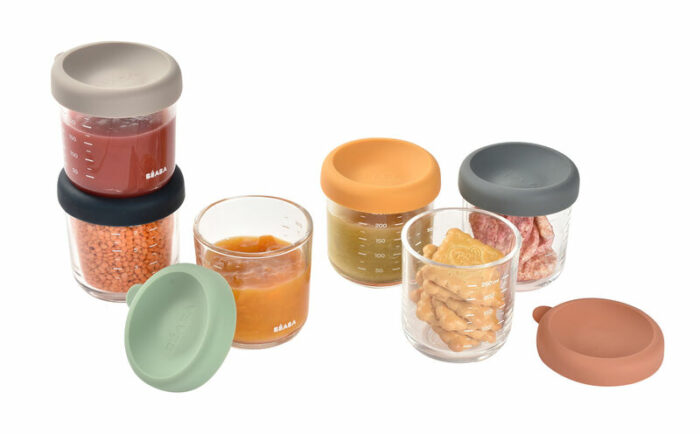 SET 6 PORTIONS VERRE 250 ML (Beaba) – Image 2