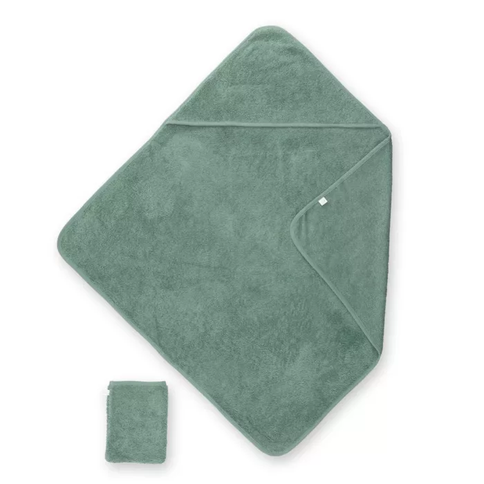 CAPE DE BAIN 75x75cm green terry (Bemini)