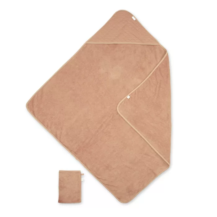 CAPE DE BAIN 90x90cm beige terry (Bemini)