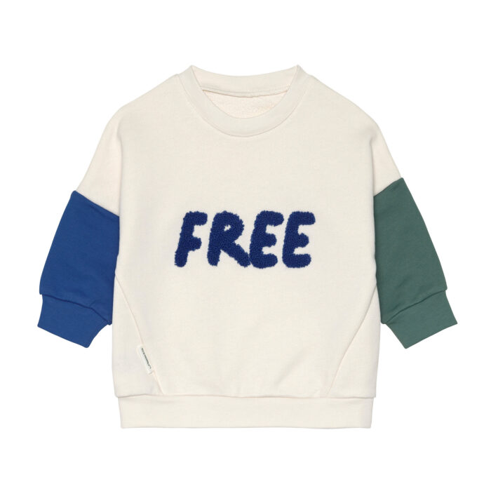 Sweat Gots Little Gang Free Blanc Cassé (Lassig)