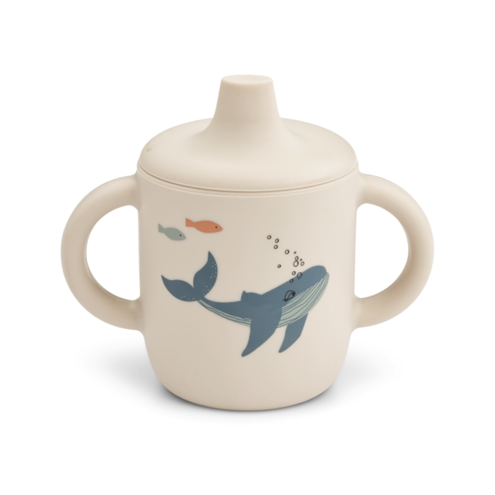 GOBELET EN SILICONE NEIL 150 ML Sea creature/ Sandy( Liewood)