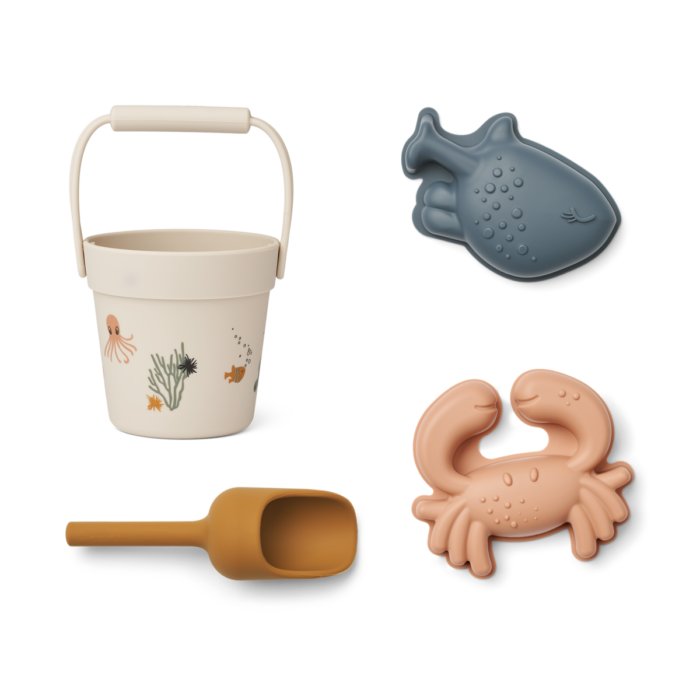 MINI KIT DE PLAGE CRÉATURES MARINES ( Liewood)