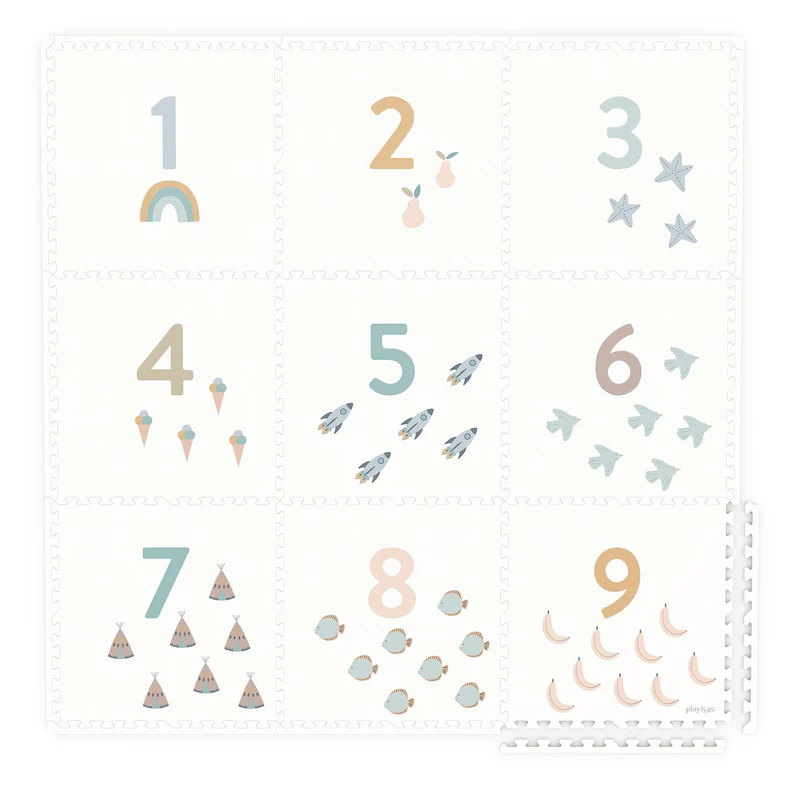 Tapis puzzle 3 en 1 Numbers/Dots  (Play and Go)